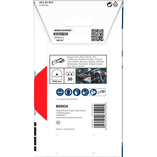 Bosch Elektrowerkzeuge PRO ACZ 85 RT3 Blatt für Multifunktionswerkze 2608669120